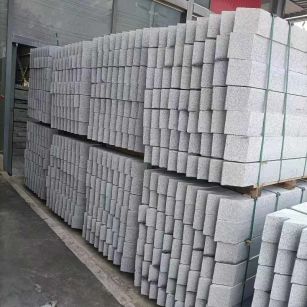 潮州芝麻白树围石 树池