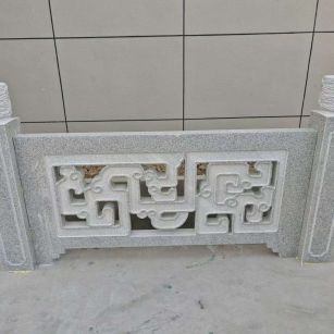 潮州芝麻白河道栏杆 桥栏杆