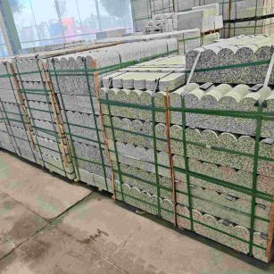 潮州芝麻白芙蓉白花边石