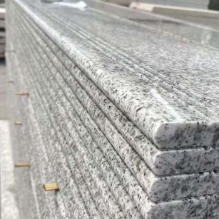 潮州芝麻白楼梯踏步 花岗岩楼梯板材