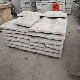 潮州芝麻白蘑菇石，自然面