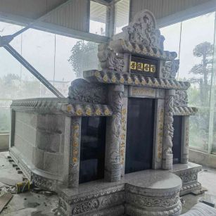 潮州套墓 墓碑 围坟石 异形定制