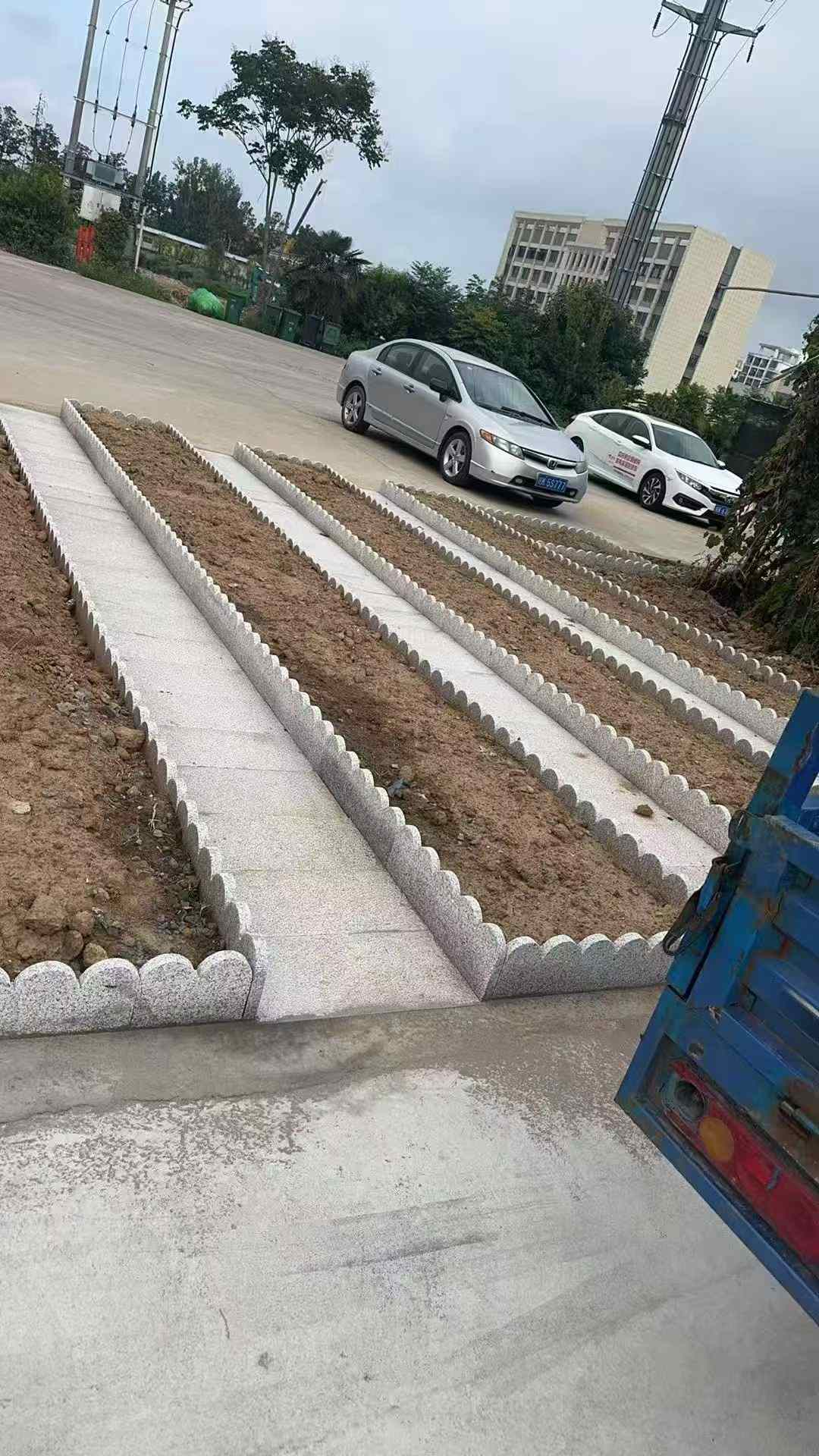 潮州芝麻白花边石