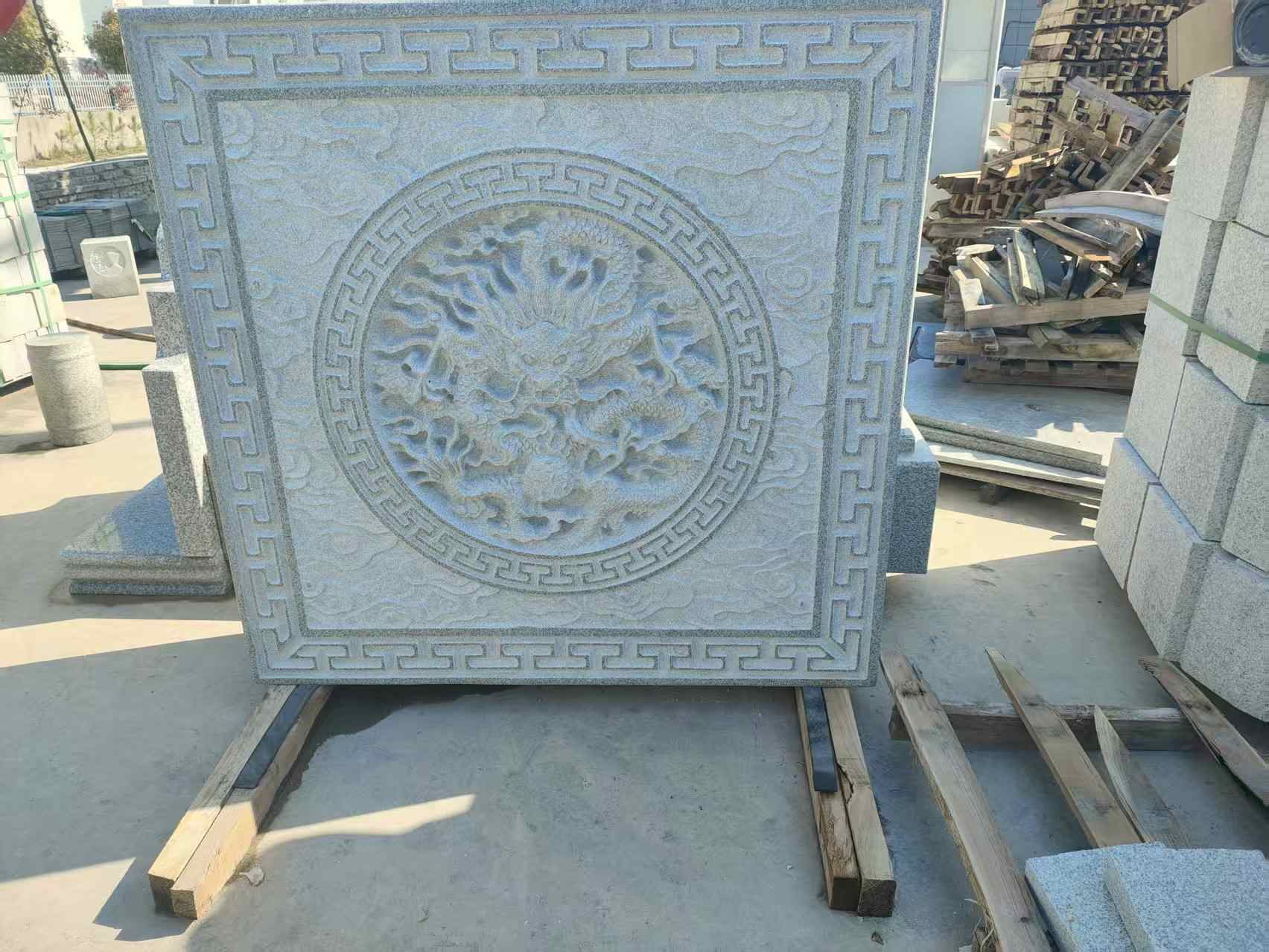 潮州芝麻白芝麻灰别墅雕刻板