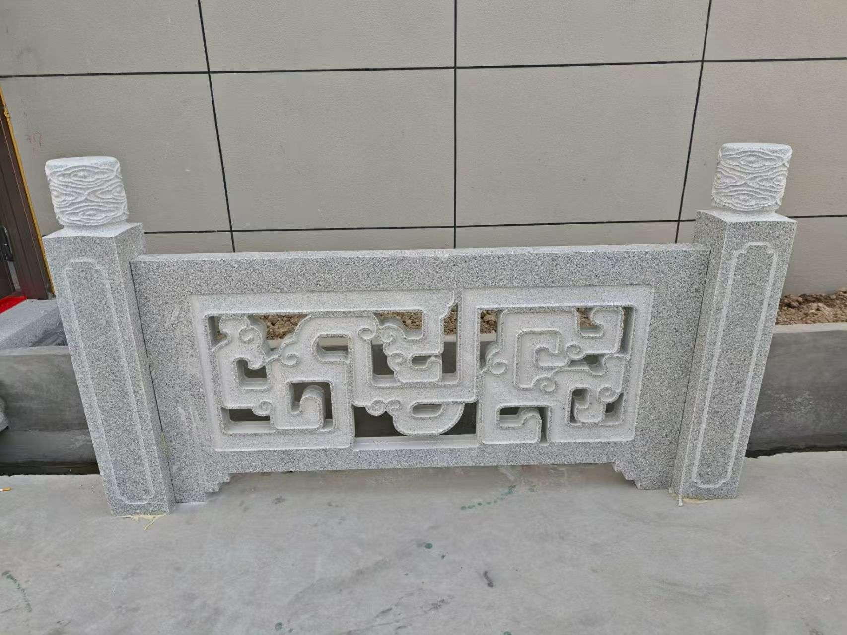 潮州芝麻白河道栏杆 桥栏杆