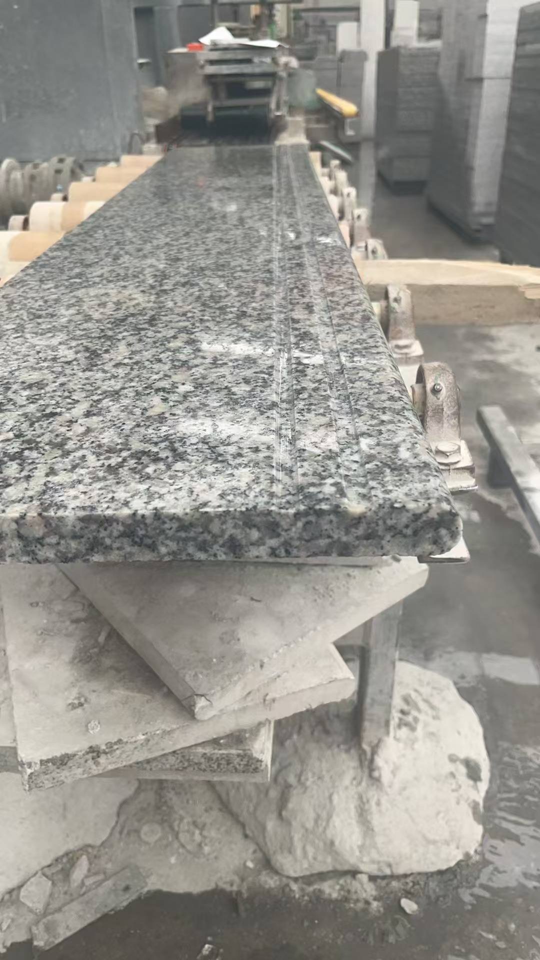 潮州芝麻白楼梯踏步 芙蓉白